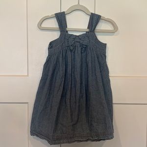 Gymboree Girls Chambray Sleeveless Dress